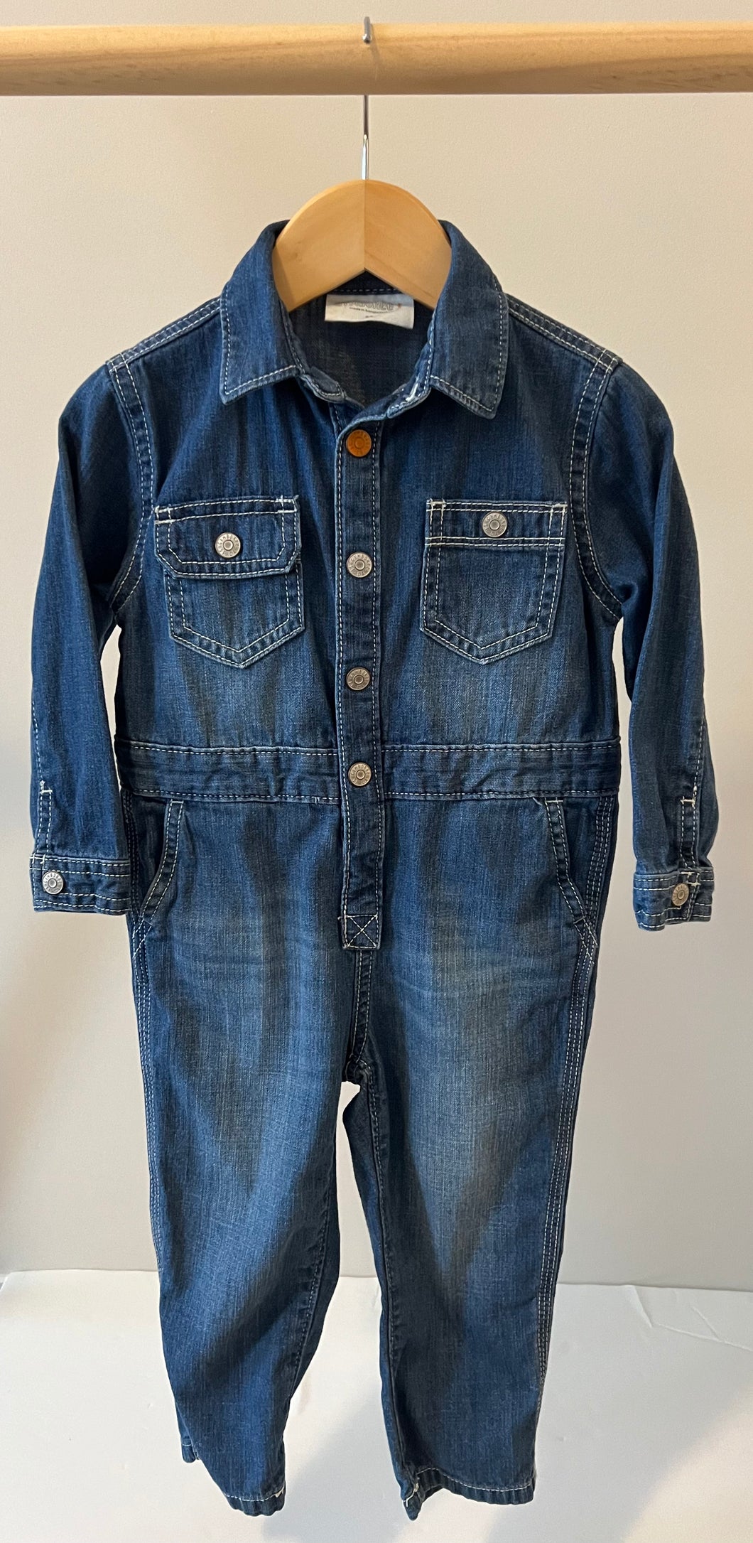 Gymboree Denim Boiler Suit 2T