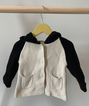 Load image into Gallery viewer, babyGap Penguin Knit Hoodie 6-12M
