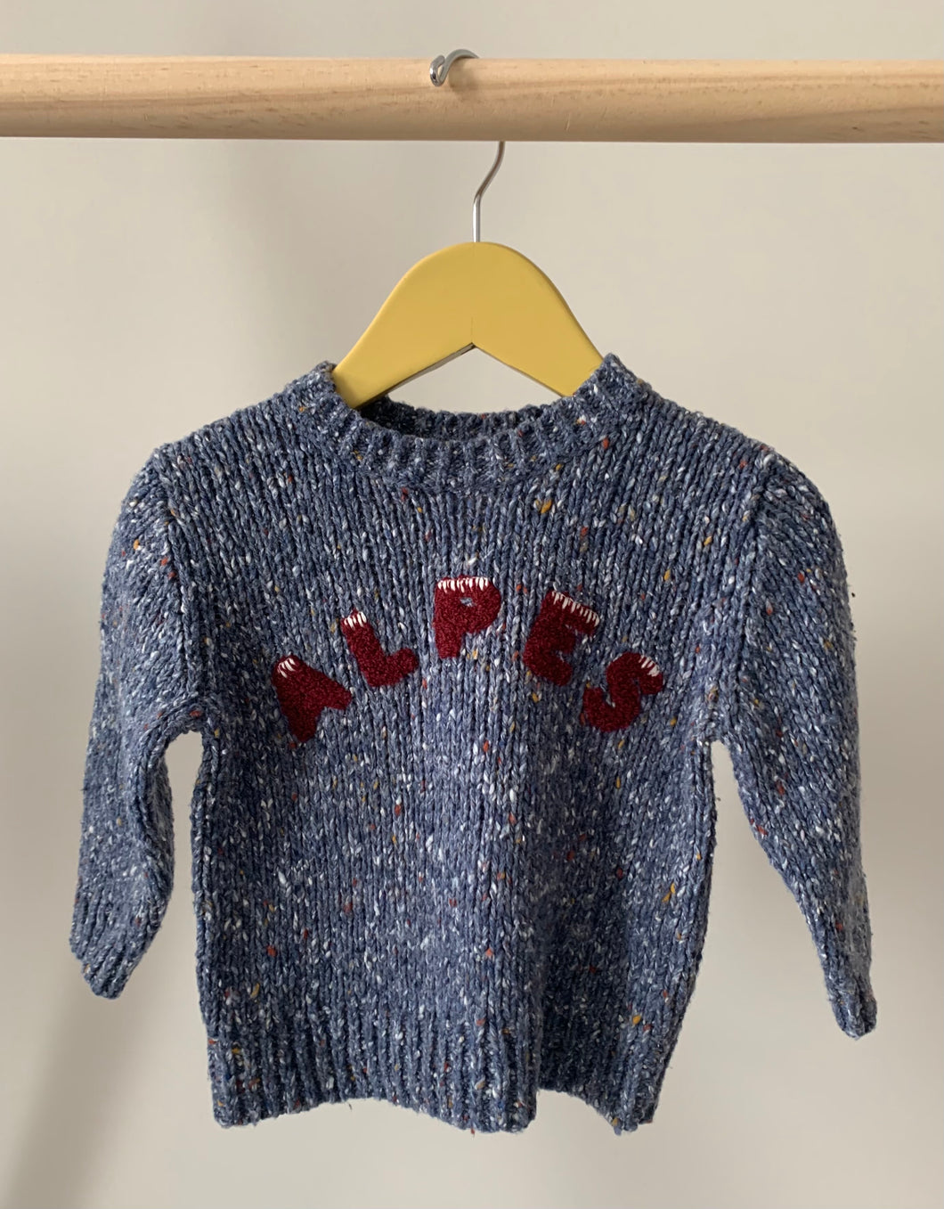 Zara Alpes Knit Sweater 6-9M