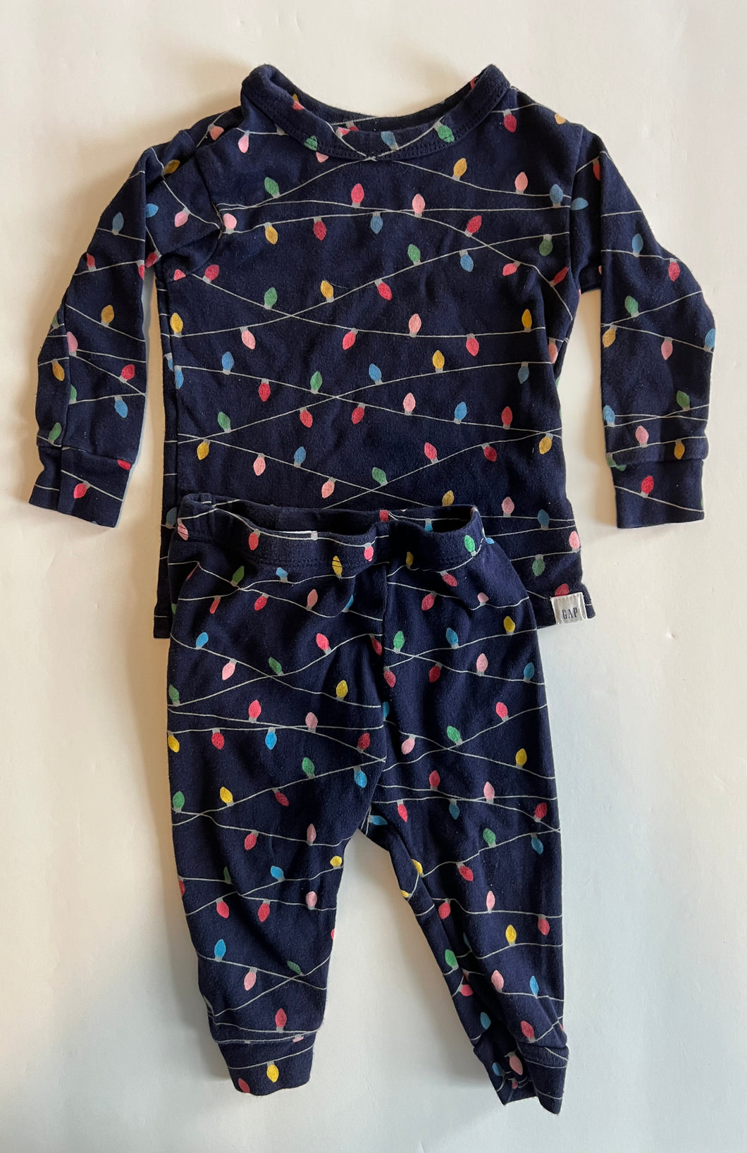 BabyGap Lights PJ Set 6-12M