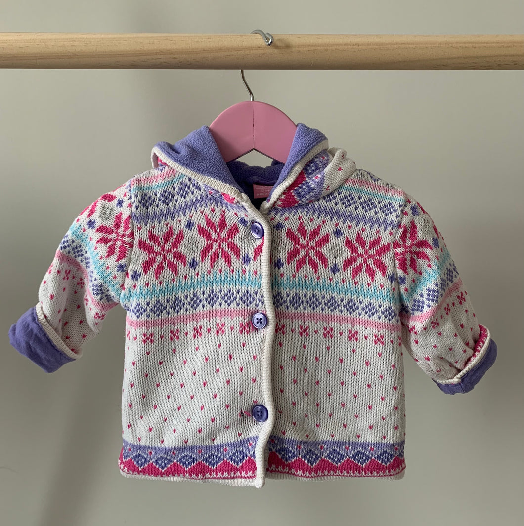 Fair Isle Hoodie 12M