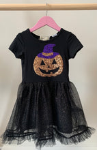 Load image into Gallery viewer, Pumpkin Sparkle Dress Size 4
