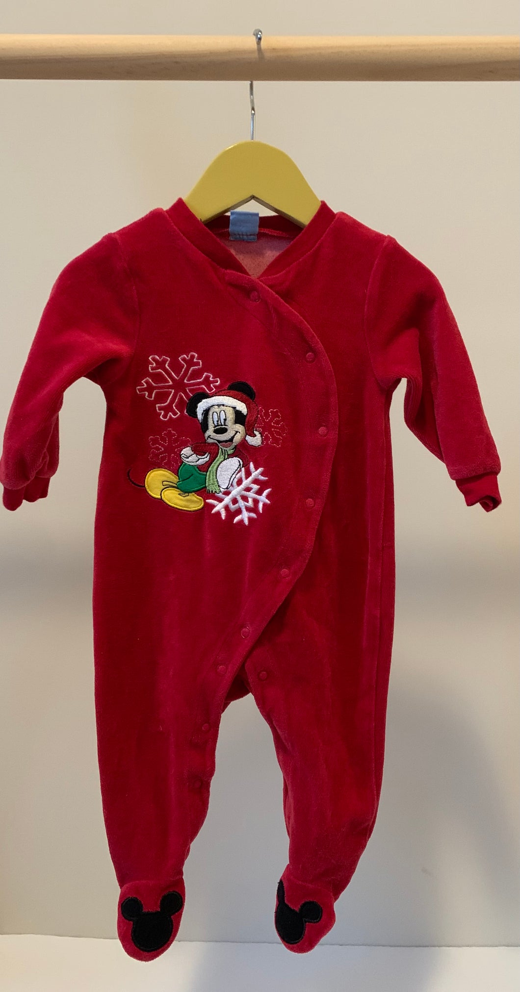 Mickey Footie 3-6M