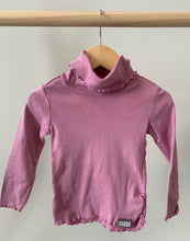 Load image into Gallery viewer, Earth Child Pointelle Turtle Neck 12-18M
