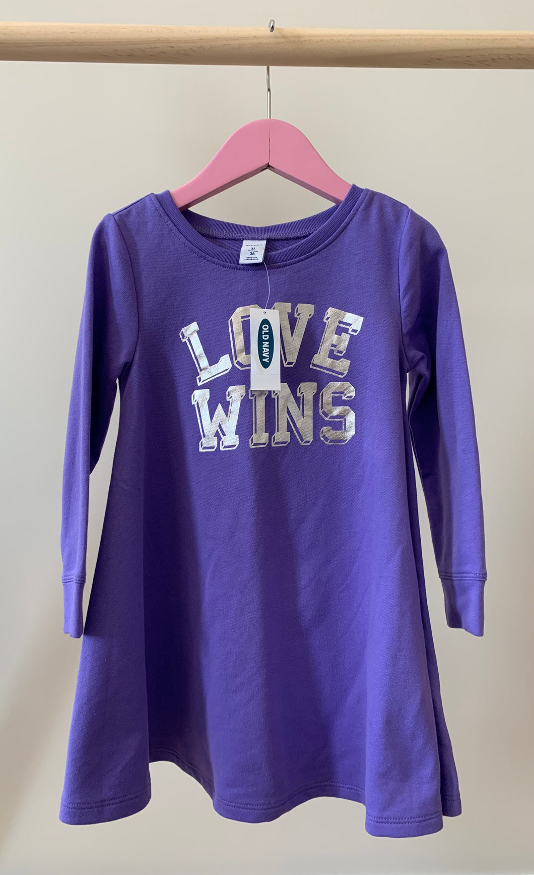 *With Tags* Old Navy Love Wins Dress 3T