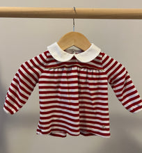 Load image into Gallery viewer, Petit Bateau Peter Pan Collar Top 6M
