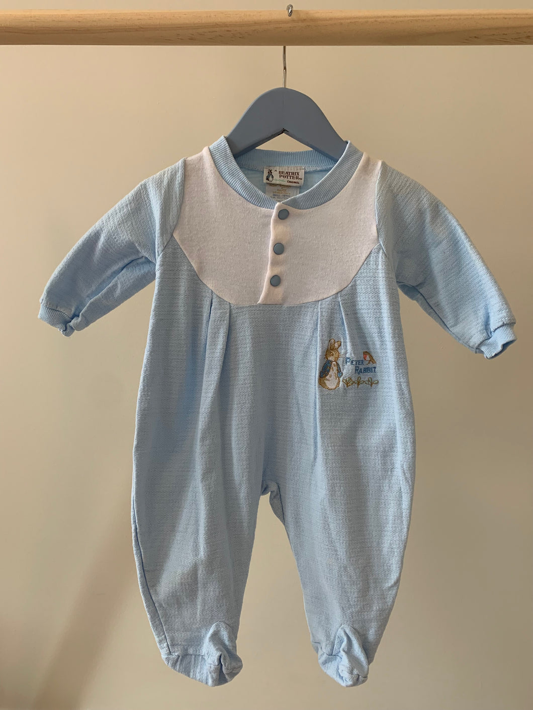 Vintage Peter Rabbit Footie 3M