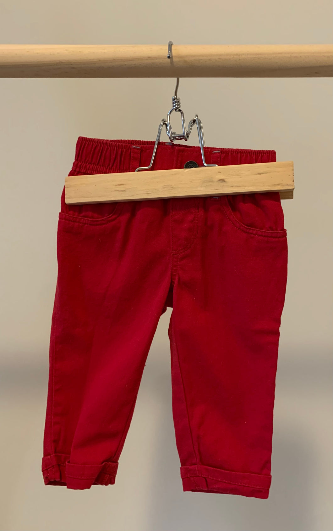 Red Pant 6-9M