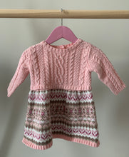 Load image into Gallery viewer, Knit Sweater Dress 3-6M
