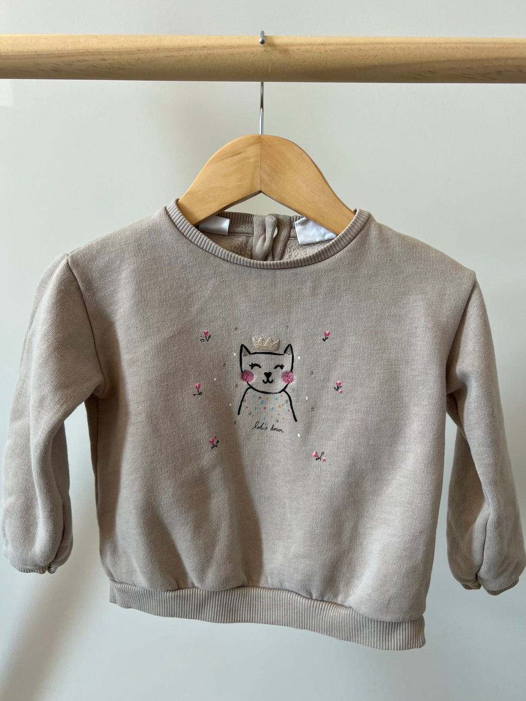 Zara Let’s Dream Crewneck 12-18M