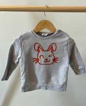 Load image into Gallery viewer, Zara Bunny Crewneck 3-6M
