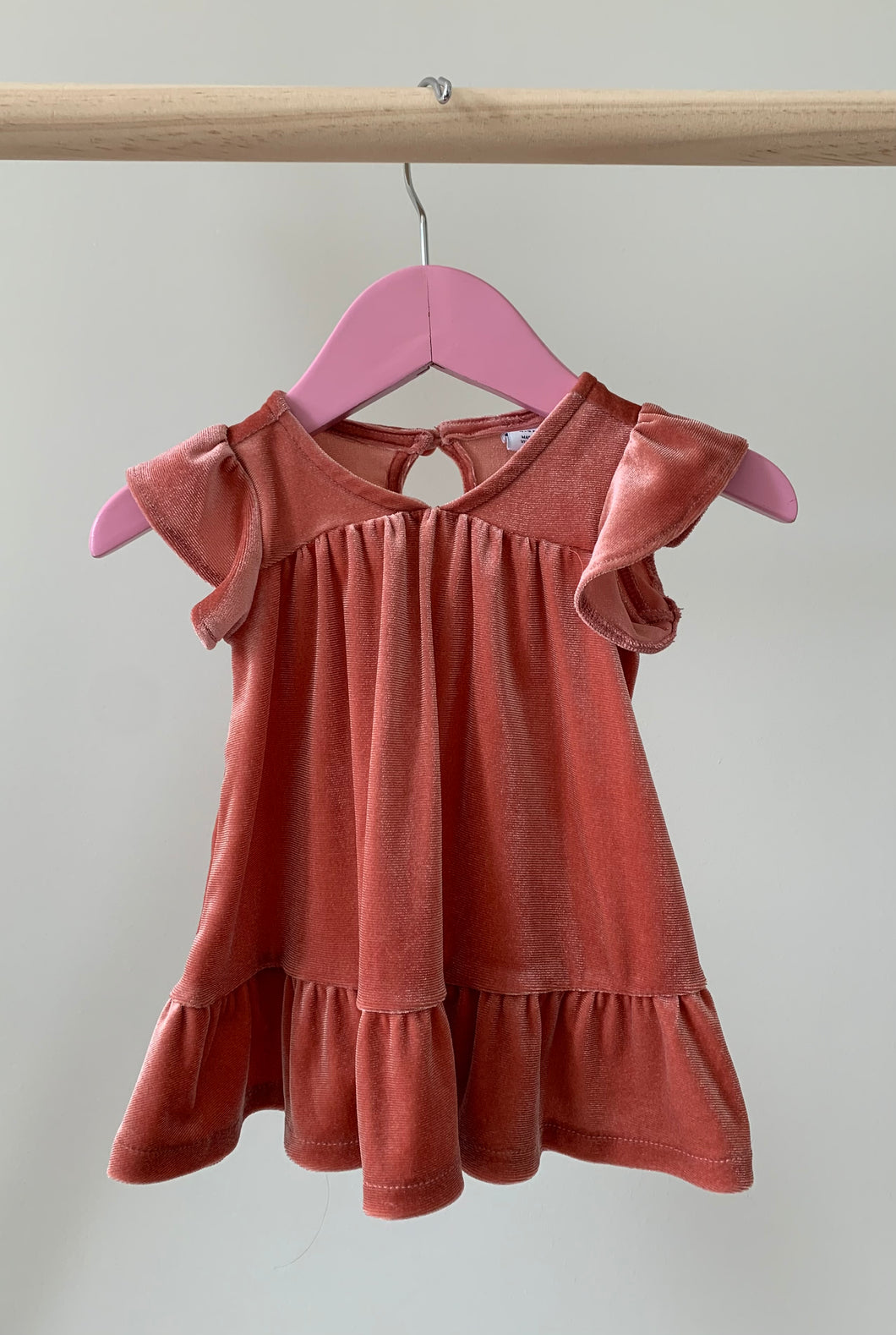 Old Navy Velvet Dress 0-3M