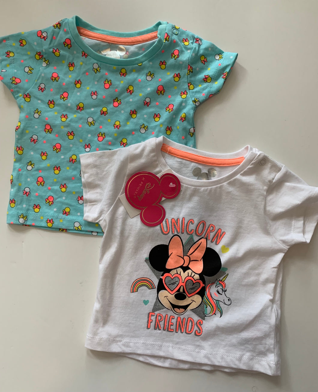 *With Tags* Minnie Tee Pair 6-9M