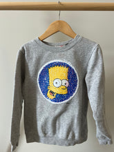 Load image into Gallery viewer, H&amp;M Bart Flippy Crewneck 6-8Y
