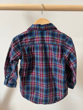 Load image into Gallery viewer, Tartan Button Up 3T
