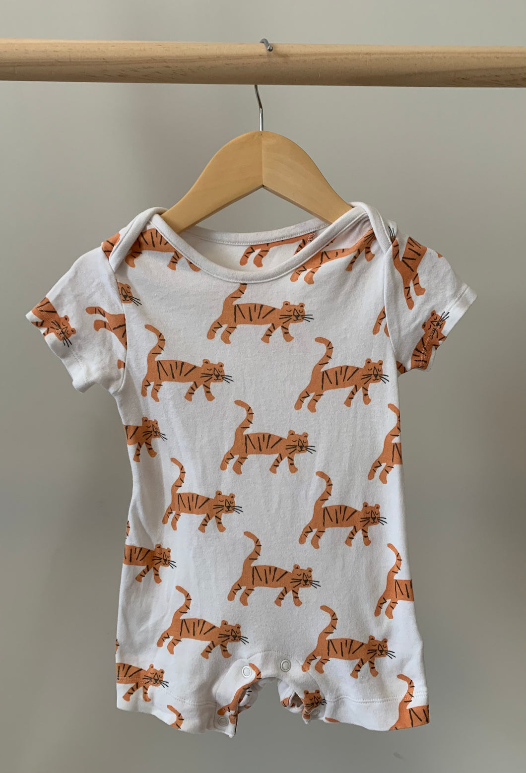 M&S Tiger Romper 6-9M