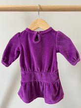 Load image into Gallery viewer, Piglet Velour Dress 3M
